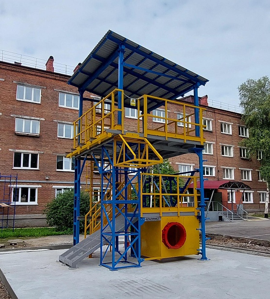 г. Ируктск. ГБПОУ "ИЭК" применяет учебно-тренировочный полигон "Альпинист-3-10" для совершенствования навыков и практической подготовки г. Ируктск. ГБПОУ "ИЭК" применяет учебно-тренировочный полигон "Альпинист-3-10" для совершенствования навыков и практической подготовки